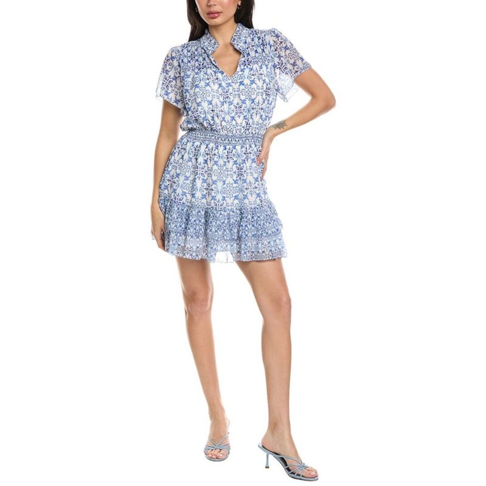 Allison Womens  Clara Mini Dress, Blue
